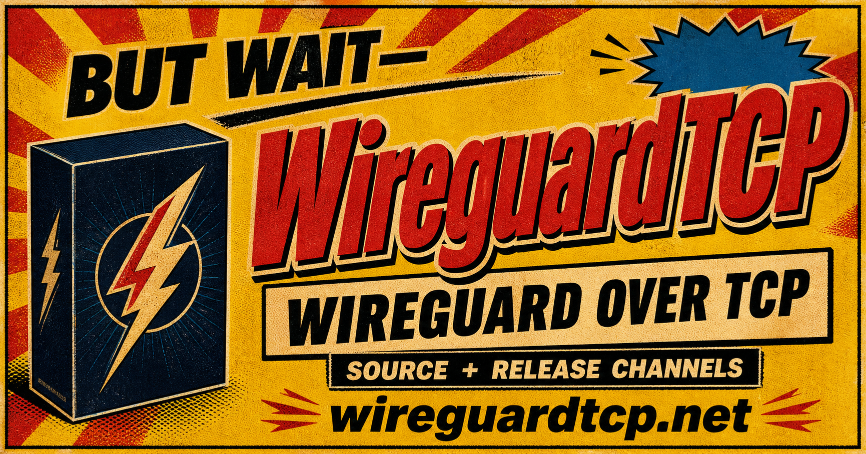 WireguardTCP: WireGuard over TCP